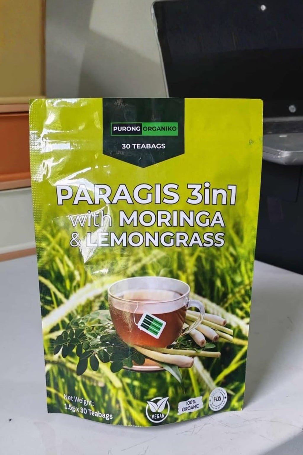 PARAGIS 3in1 with MORINGA & LEMONGRASS Tea