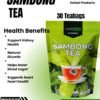 SAMBONG HERBAL TEA (30 TEABAGS) ALL NATURALS AND ORGANIC / FDA APPROVED / BY PURONG ORGANIKO HERBAL PRODUCTS