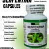 SERPENTINA CAPSULE (100 Capsules 500mg) ALL NATURALS AND ORGANIC / FDA APPROVED / BY PURONG ORGANIKO HERBAL PRODUCTS